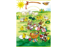 Engel Plastiktüte 36 x 27,5 x 4 cm Hasen mit Korb