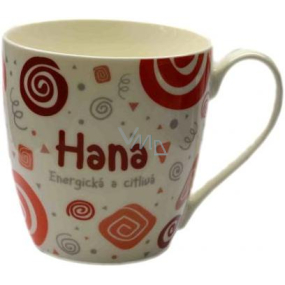 Nekupto Twister Becher namens Hana rot 0,4 Liter
