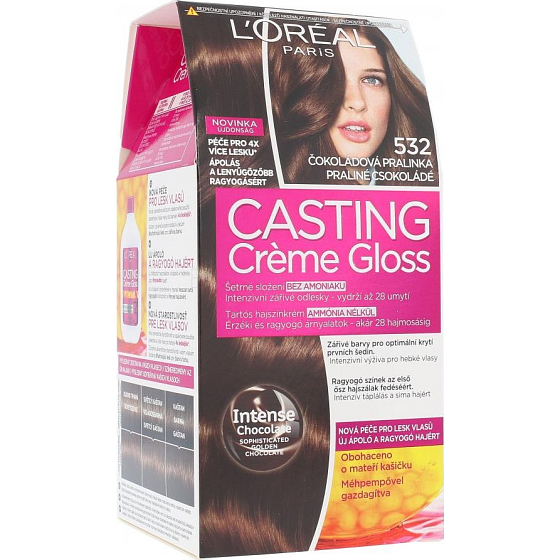 Loreal Paris Casting Creme Glanz Haarfarbe 532 Schokoladenpraline