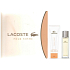 Lacoste pour Femme parfümiertes Wasser für Frauen 50 ml + Körperlotion 100 ml, Geschenkset
