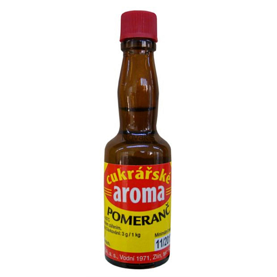 Aroma Orange Alkoholisches Aroma für Gebäck, Getränke, Eis und Süßwaren 20 ml