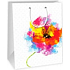 Ditipo Geschenk Papiertüte 26,4 x 13,6 x 32,7 cm weiß - Mohn