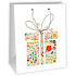 Ditipo Geschenk Papiertüte 26,4 x 13,6 x 32,7 cm weiß - Geschenkverzierungen