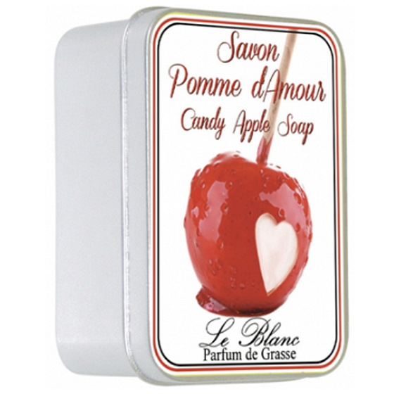 Le Blanc Süßer Apfel - Pomme D Amour Naturseife fest in Schachtel 100 g