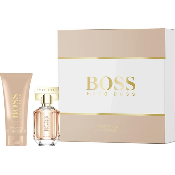 Hugo Boss Boss The Scent parfümiertes Wasser für Frauen 30 ml + Körperlotion 100 ml, Geschenkset