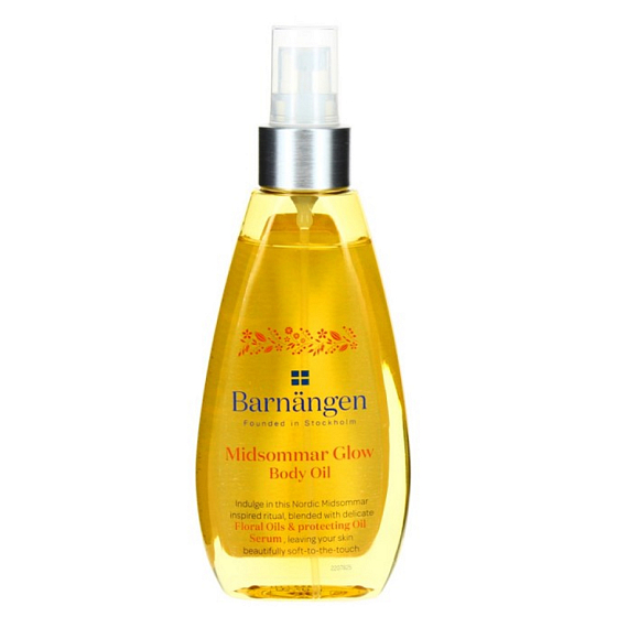 Barnängen Midsommar Glow Body Öl mit feinen Blütenölen 150 ml