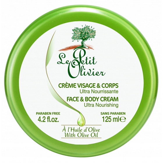 Le Petit Olivier Olivenöl ultra pflegende Haut- und Körpercreme 125 ml