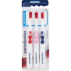Parodontax Gentle Clean Extra Soft extra weiche Zahnkatze für Zahnfleischbluten, Triopack