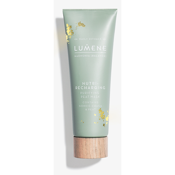 Lumene Harmonia Nutri-Recharging Purifying Peat Cleansing Peat Mask beruhigt und stellt das verlorene Gleichgewicht wieder her 15 ml