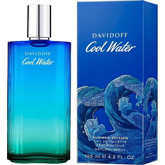 Davidoff Cool Water Man Sommerausgabe 2019 Eau de Toilette 125 ml