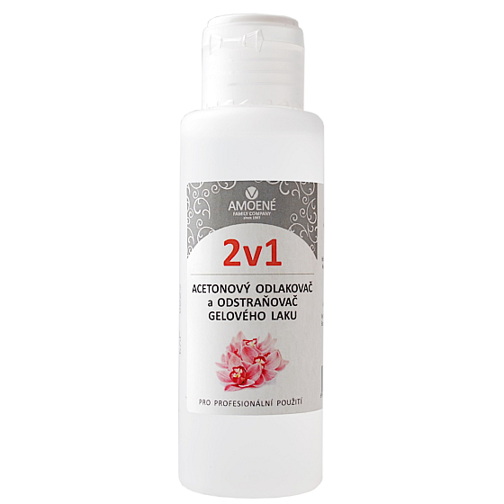 Amoené Citron 2in1 Acetonpoliermittelentferner und Gelpoliermittelentferner 100 ml