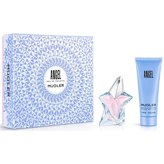 Thierry Mugler Angel Neues Eau de Toilette Eau de Toilette für Frauen 50 ml + Körperlotion 100 ml, Geschenkset