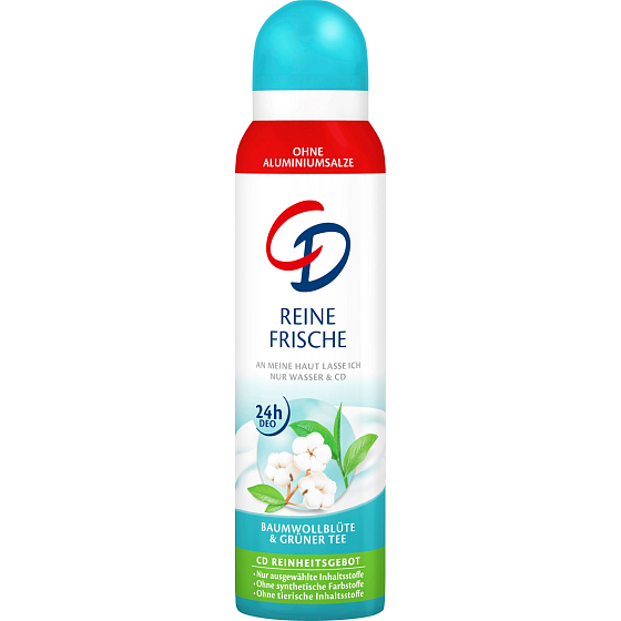 CD Reine Frische - Frische Körper Antitranspirant Deodorant Spray für Frauen 150 ml