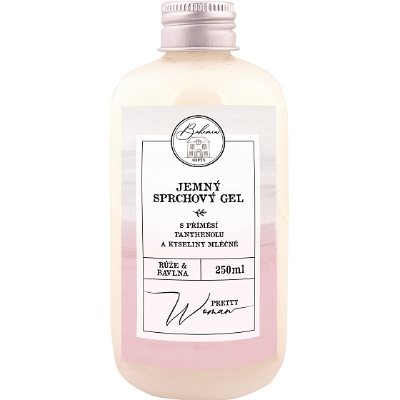 Bohemia Gifts Pretty Woman sanftes Duschgel mit einer Mischung aus Panthenol und Milchsäure 250 ml