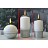 Lima Aroma Linie Kerze Silber Zylinder 60 x 120 mm