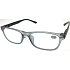 Berkeley Lesebrille +2,5 Dioptrien Kunststoff grau, schwarze Bügel 1 Stück MC2184