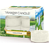 Yankee Candle Clean Cotton - Teelicht mit Duft nach reiner Baumwolle 12 x 9,8 g
