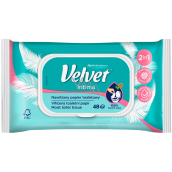 Velvet Intima 2 in 1 befeuchtetes Toilettenpapier 42 Stück