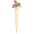 Holzstecker Igel 9 x 29 cm