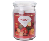 Emocio Christmas Apple - Weihnachtsapfel-Duftkerze Glas mit Glasdeckel 453 g 93 x 142 mm