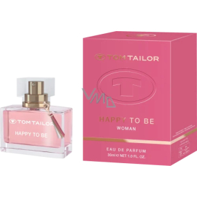 Tom Tailor Happy To Be Eau de Parfum für Frauen 30 ml