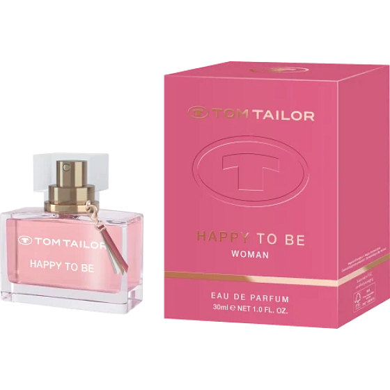 Tom Tailor Happy To Be Eau de Parfum für Frauen 30 ml