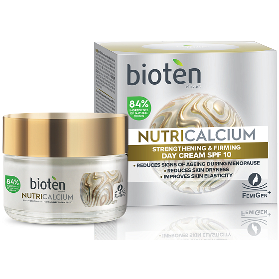 Bioten Nutri Calcium OF10 Tagescreme für Festigkeit und Elastizität der Haut 50 ml