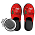 Nekupto Slipper Shop Geschenk Hausschuhe Größe 39-40 Der Weihnachtsmann hat keine Chance wir glauben an den Weihnachtsmann 1 Paar
