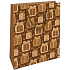 Nekupto Geschenk Kraftbeutel 25 x 8 x 19 cm Weihnachtsgeschenke braun