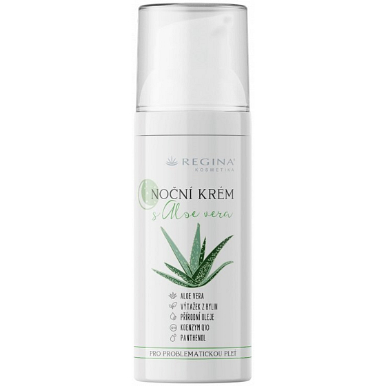 Regina Aloe Vera Nachtcreme für problematische Haut 50 ml