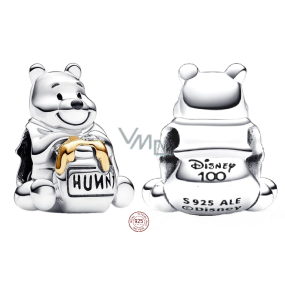 Charme Sterling Silber 925 Disney 100. jahrestag Winnie the Pooh, Perle für Armband