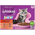 Whiskas Junior klassische Gerichte im Saft Rind, Huhn, Lamm, Geflügeltaschen im Saft 12 x 85 g
