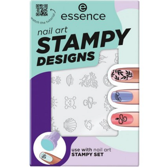 Essence Nail Art Stampy Design 01 Nail Stamps 27 Stück