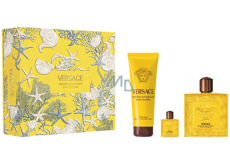 Versace Eros Energy Pour Homme parfémovaná voda 100 ml + sprchový gel 150 ml + parfémovaná voda 5 ml, dárková sada pro muže