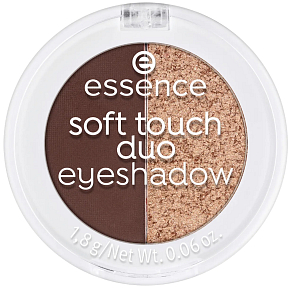 Essence Soft touch duo oční stíny 04 Mocha Muse 1,8 g