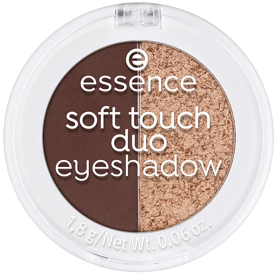 Essence Soft touch duo oční stíny 04 Mocha Muse 1,8 g