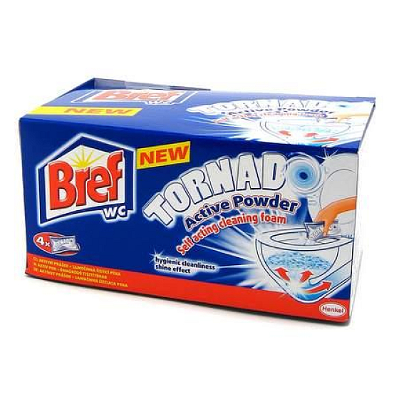 Bref Tornado WC Aktivpulver 4 x 100 g