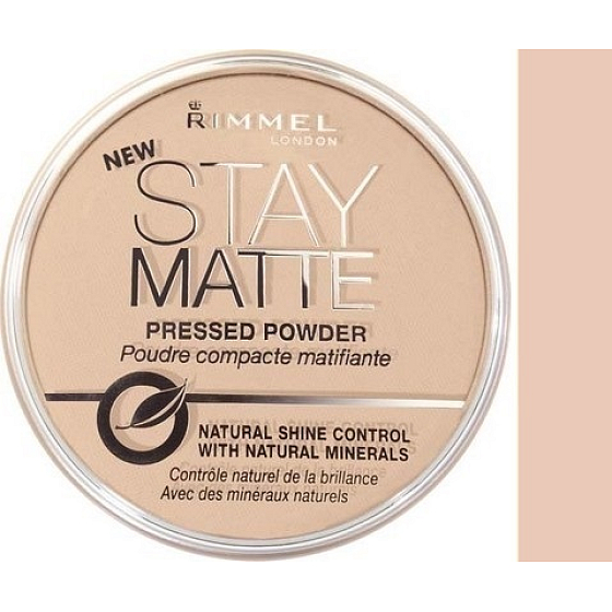 Rimmel London Stay Matte Powder 005 Seidenbeige 14 g