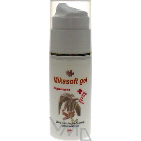 Mika Mikasoft Desinfektionsmittel, Handreiniger Alkohol Gel 50 ml