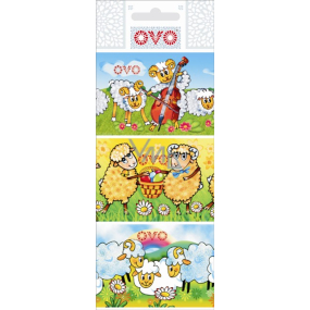 Ovofolie für Eier Lämmer 1 Packung = 9 Bilder (Schrumpf-Shirt)