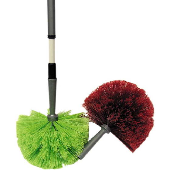 Cleanex Spinnwebenbesen mit Teleskopstange Durchmesser 21 cm 1 Stück