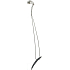Silberne Halskette mit Anhänger 42 cm