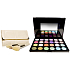 Sei schick! Verspielte Farben Kosmetik Lidschatten Palette 24 Farbtöne + Pearle Miracle Set von Kosmetikpinseln 10 Stück