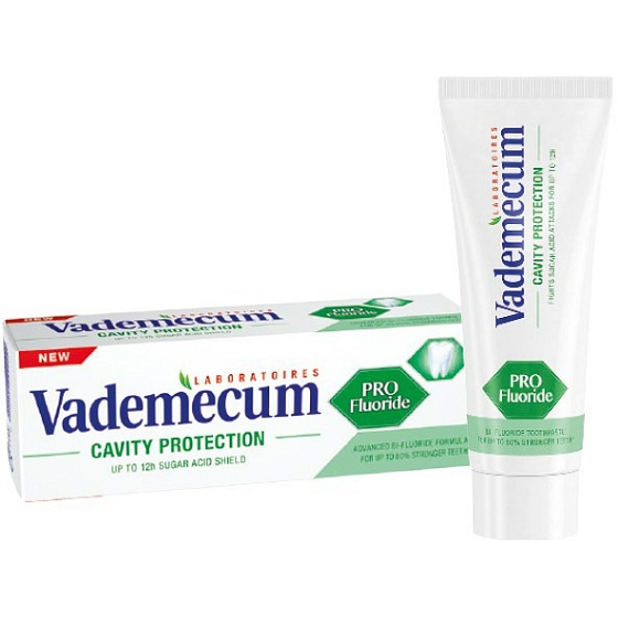 Vademecum Pro Fluorid Cavity Protection Zahnpasta 75 ml