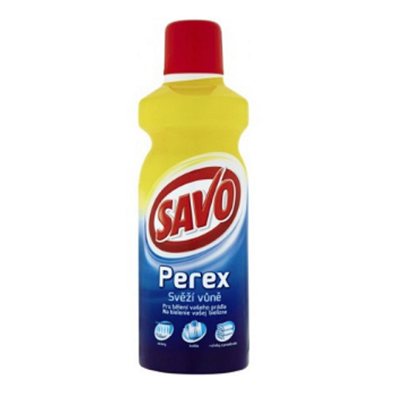 Savo Perex Fresh parfümiertes Produkt zum Vorwaschen und Bleichen von Wäsche 1 l