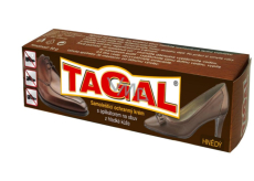 Tagal Brown selbstpolierende Schutzcreme mit Applikator für Lederschuhe 50 g
