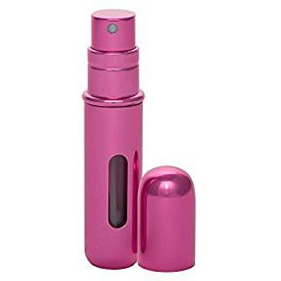 Pressit Parfüm nachfüllbarer Zerstäuber metallisch rosa 4 ml
