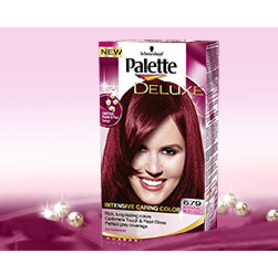 Schwarzkopf Palette Deluxe Haarfarbe 679 intensiv rotviolett 115 ml