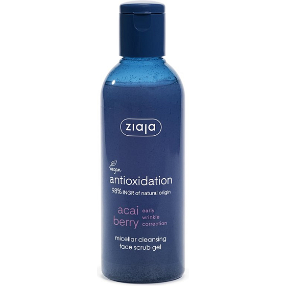 Ziaja Acai Berry Mizellenhautgel Peeling 200 ml