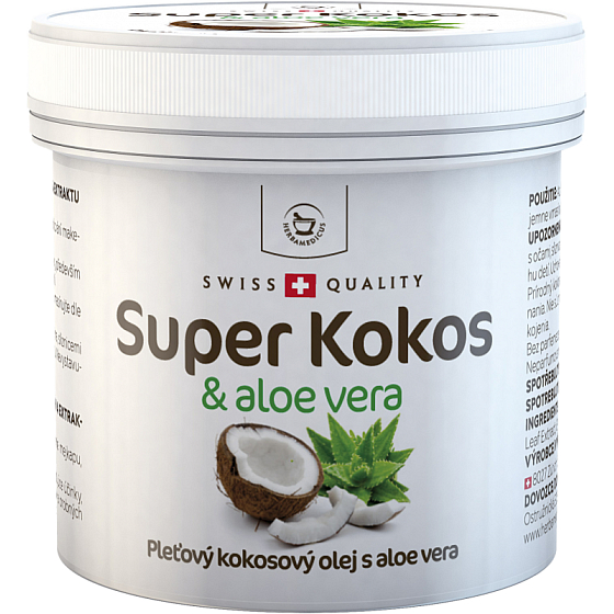 Herbamedicus Super Coconut mit Aloe Vera Gesichtsöl 150 ml